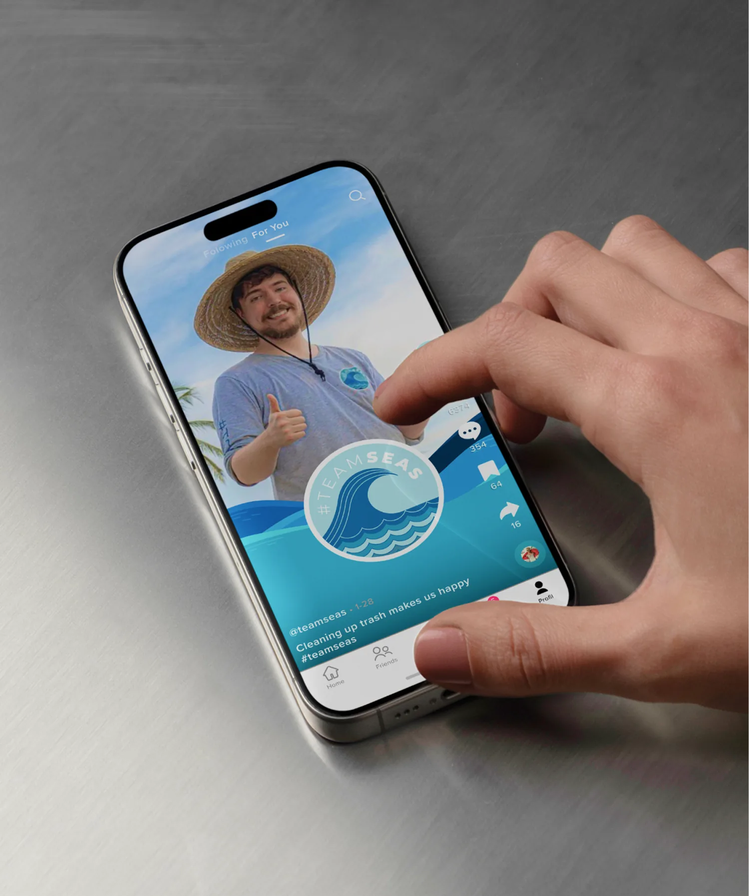 TeamSeas social campaign